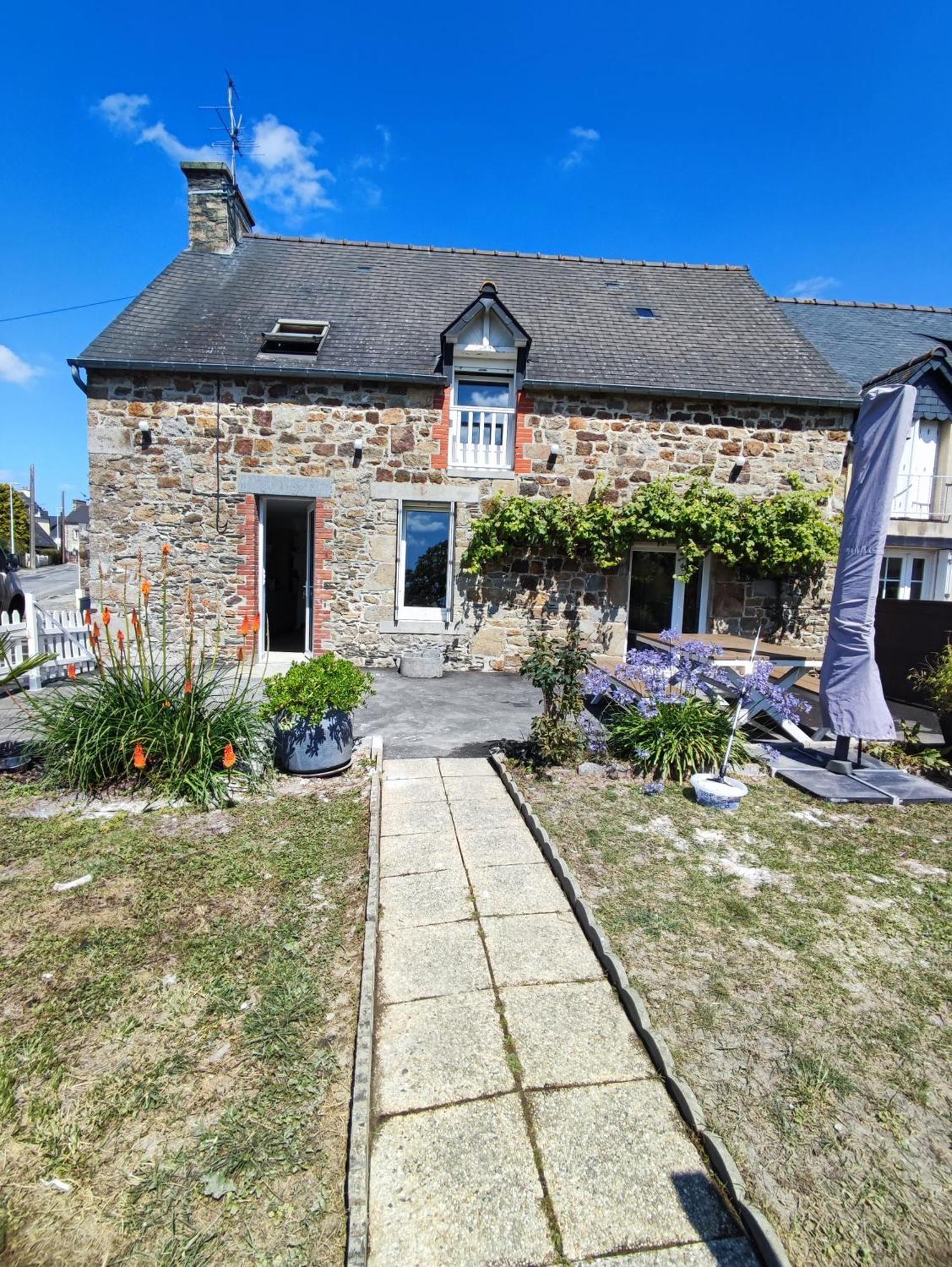 L'Abri Cotier Du Vivier Villa Le Vivier-sur-Mer Exteriör bild